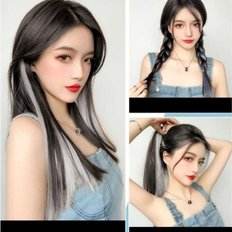 Point Bridge Stick <b>Tight</b> Part Human Hair Extensions Wig WFFNWRA Product <b>Line</b> - Product Image 1