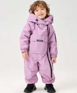 Mono de Nieve Extra Grande para Niña al por Mayor, Ropa de Invierno para Niños, Ropa de Abrigo Cortavientos para Bebés - Product Image 6
