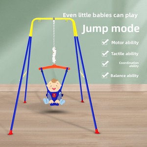 Columpio para Bebés con Colores Personalizados, Equipo de Juegos al Aire Libre con Columpio Tres en Uno, Asiento con Cinturón de Seguridad, Juego de Columpios para Niños, <span class=keywords><strong>Parque</strong></span> Infantil - Product Image 5