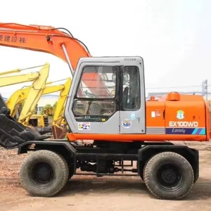 Excavatrice utilisée de Hitachi ex100WD ex100-1 japonais d'occasion de Hitachi à vendre - Product Image 1