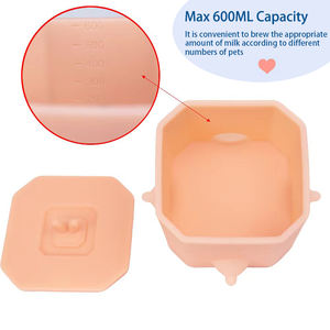 Mangeoire à lait d'allaitement pour chiot avec mamelons chaton Station d'alimentation Silicone Designer chien fournitures en caoutchouc - Product Image 4
