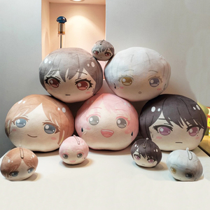 Cá nhân hoá tùy chỉnh thực hiện omanjuu với Tai manjuu trám bên trong Anime sang trọng Keychain Kawaii động vật phim hoạt hình gối Keychain - Product Image 5