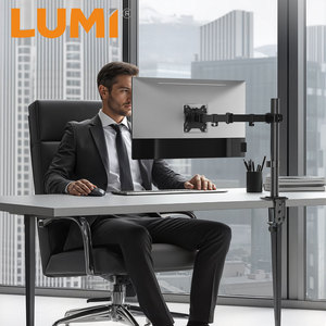 Moniteurs LCD économiques en acier VESA Support de bureau <span class=keywords><strong>articulé</strong></span> réglable <span class=keywords><strong>Bras</strong></span> de moniteur unique <span class=keywords><strong>pour</strong></span> écran d'ordinateur 17 "-32" - Product Image 1