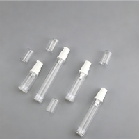 Flacons pulvérisateurs sans air pour sérum et parfum de soin de la peau de 5 ml, 10 ml, 12 ml, 15 ml avec logo personnalisé (brume blanche)
