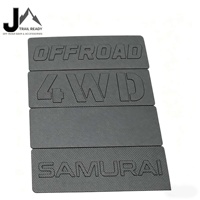 Cache-roue de secours arrière en fibre de carbone pour Suzuki Jimny, accessoires extérieurs 2018+3, capuchon de décoration pour trou de hayon 5 portes JB64 JB74