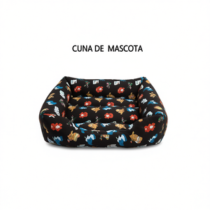 Cuccia per Cani con Fondo Antiscivolo 42*55CM, Letto Quadrato in Seta e Cotone per Animali Domestici - Product Image 2