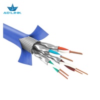 Fabricante Cat7 Cobre puro 305m Cable Ethernet de red LAN para exteriores Cable SFTP de alto rendimiento para comunicación