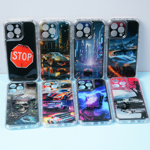 <span class=keywords><strong>Funda</strong></span> trasera de teléfono móvil de TPU con impresión de tinta de andrógeno masculino plateado para iPhone 16 fundas de teléfono para todo tipo de fundas de teléfono - Product Image 1