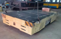 Chariot de transfert électrique 2T 48V en métal pour manutention 6000 x 3000 x 2000 mm