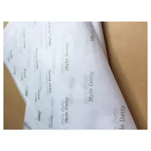 TP-96高級ギフトボックスデコレーション配送ボックス包装衣類ティッシュペーパーカスタムロゴ金箔ホワイトティッシュペーパー包装
