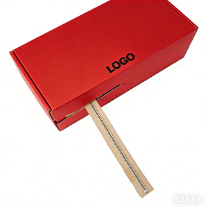 Biodegradable Recycled Materials Self-sealing Corrugated Folding Carton Custom Aircraft Shipping Box Matt Lamination Embossing - Product Image 1