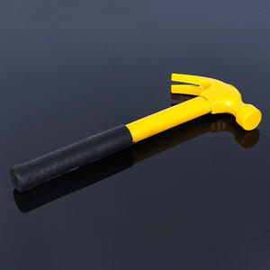 ค้อนตีตะปูด้ามเหล็ก 0.25กก. 0.5กก. 0.75กก. ด้ามจับแบบมีร่อง สำหรับงานซ่อมแซมบ้าน ถอนตะปู เครื่องมือช่าง DIY - Product Image 2