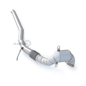 Tuyau d'échappement pour Volkswagen <span class=keywords><strong>Golf</strong></span> 7R quattro 2.0T 2013-2018, modification d'échappement haute performance, installation parfaite - Product Image 2