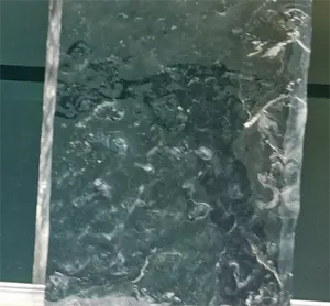 waterproof water ripple acrylic 6-50mm pvc wall panel clear cutting board for bathroom