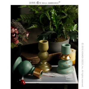 โมเดิร์นหรูหราตกแต่งบ้านเทียนติดอื่นๆผู้ถือเทียนตกแต่งภายใน - Product Image 3