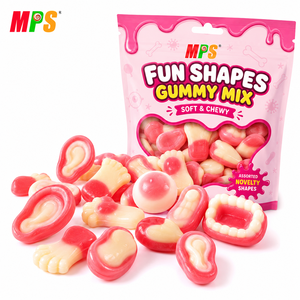Dulces de Halloween con Forma de Órganos Humanos, Ojos, Pies, Dedos, Gomitas Suaves - Product Image 3