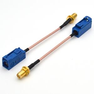 RG316 동축 케이블 Fakra <span class=keywords><strong>C</strong></span> 여성 에 SMA 남성 GPS 안테나 Fakra 연장 케이블 피그테일 RF 케이블 어셈블리 통신 케이블 - Product Image 1