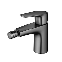 Robinet de lavabo WC moderne en laiton GUNON, mitigeur monocommande eau chaude/froide en céramique, fixation monotrou pour salle de bain