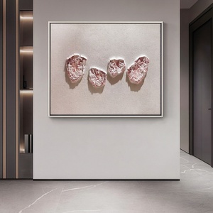 Pintura Acrílica Moderna en 3D, Arte Abstracto de Naturaleza Muerta, Arte en Lienzo Pintado a Mano, Decoración para el Hogar - Product Image 4