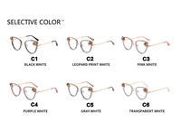 Gafas Ópticas de Lujo con Montura Completa, Estilo Ojo de Gato, con Pedrería, Bloqueo de Luz Azul, Perlas Retro, para Todas las Formas de Rostro, Venta al Por Mayor