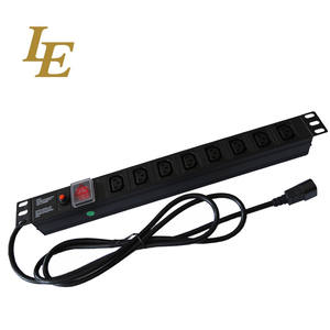 Unidad de Distribución de Energía (PDU) de 19 Pulgadas para Montaje en Rack, C13 IEC con Interruptor - Product Image 6