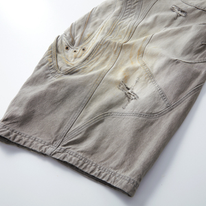 <span class=keywords><strong>Jeans</strong></span> Baggy da <span class=keywords><strong>Uomo</strong></span> Streetwear Vintage a Gamba Larga 100% Cotone Denim Effetto Usurato <span class=keywords><strong>Vita</strong></span> Media con Cerniere OEM & ODM - Product Image 6