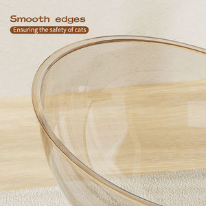 Casa para Gatos en Oferta, Moderna Cápsula Espacial para Mascotas, Nido Transparente de Acrílico para Gatos, Cama para Gatos de Interior - Product Image 4