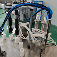 Machine de remplissage et de bouchage de parfum liquide entièrement automatique, ligne d'embouteillage de flacons échantillons de 10 à 100 ml