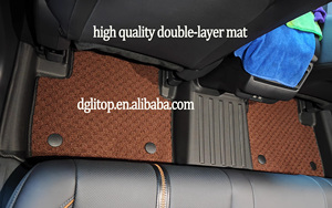 Alfombrillas de Coche 3D TPE Antideslizantes de Alta Calidad, Juego Completo, Forro de Maletero para VW Sharan (7 plazas) 2012-2019, Alfombra para Pies - Product Image 6