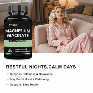 Tedarik takviyesi odaklı diyet takviyesi beslenme Wellness Boost doğal karışım 120 kapsül magnezyum glisinat - Product Image 4