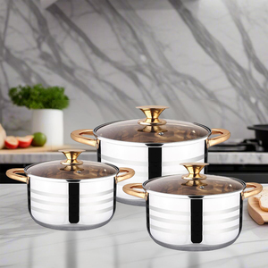 304 Stainless Steel Sustainable Instant Noodle <b>Pot</b> Single Person Mexico Style Small Hot/<b>Soup</b> <b>Pot</b> Double-Handle Ramen Lid - Product Image 5