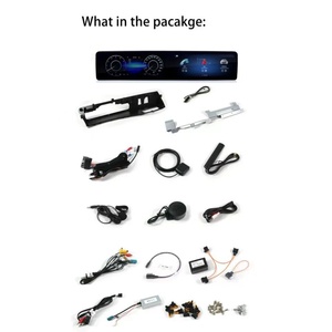NaviHua Multimedia Android Car Radio Digital Cluster Speedometer Dual <b>Screen</b> Upgrade for Mercedes Benz S Class W221 New Arrival - Product Image 4