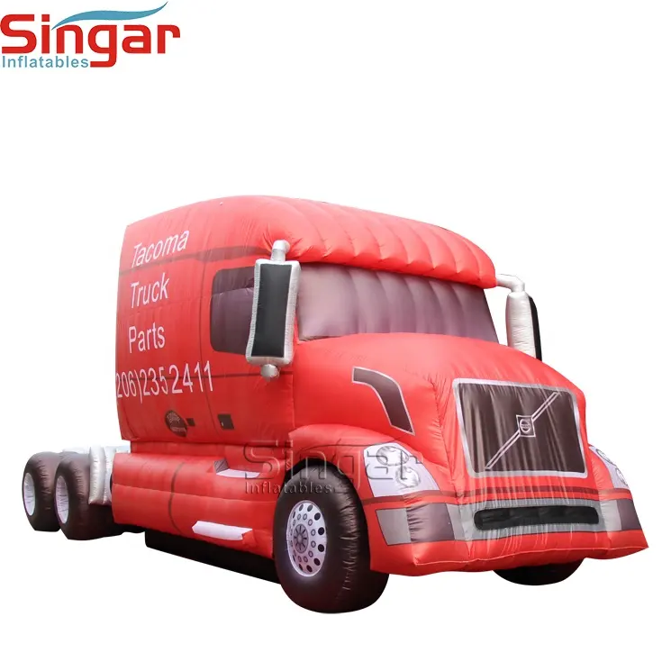 2019 Новая рекламная надувная модель грузовика, надувной грузовик из ПВХ