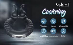 Anillo Vibrador para Pene con Diseño de Caracol, 10 Vibraciones, Anillo de Masaje para Retrasar la Eyaculación, Juguetes Sexuales para Hombres - Product Image 5