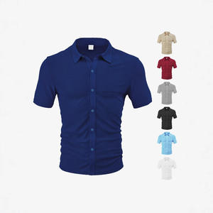 เสื้อโปโลผู้ชาย Tk แขนสั้น ระบายอากาศได้ดี ทรงหลวม ปกคอพับ ลายแจ็คการ์ด สำหรับใส่พักผ่อน ผลิตจากโพลีเอสเตอร์ 100% - Product Image 6