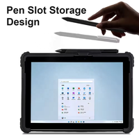 Funda Antigolpes con Correa de Mano y Hombro para Microsoft Surface Pro y Go 8/9/10 (Certificada para Protección Contra Caídas)