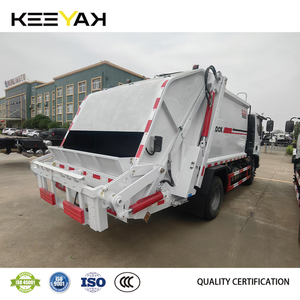 Nouveau camion compacteur de déchets Foron 6cbm, 6000 litres, moteur Cummins 4*2, camion à ordures chinois pour le nettoyage des ordures urbaines - Product Image 6