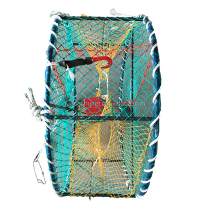 Piège à crabe pliable <span class=keywords><strong>pour</strong></span> crabe bleu, carpe, méné, facile à transporter partout - Product Image 5