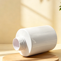 Bouteilles distributrices de savon liquide en plastique PET personnalisées de 540 ml avec pompe pulvérisatrice, sérigraphie, pour produits cosmétiques et soins de la peau moussants