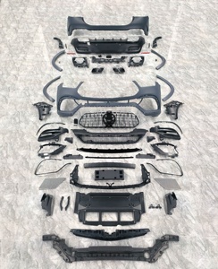 Kit carrosserie pare-chocs en plastique PP de qualité supérieure pour <span class=keywords><strong>Mercedes</strong></span> Benz <span class=keywords><strong>GLE</strong></span> Coupé C167 2020+ Facelift vers modèle GLE63 Coupé <span class=keywords><strong>AMG</strong></span> - Product Image 6