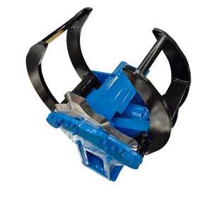 Équipement forestier : Scie à grappin rotative à 360 degrés pour l'abattage des arbres, pour excavatrice, coupe-bois hydraulique avec grappin - Product Image 4