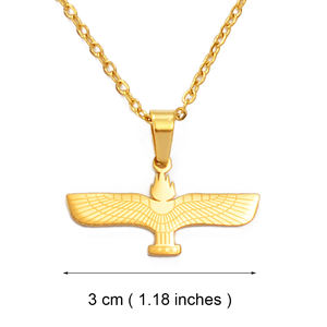 Collar con Colgante de Acero Inoxidable con Bandera Aramea, Elegantes Cadenas Plateadas para Hombres y Mujeres, para Bodas, Fiestas, Regalo # 318101 - Product Image 5