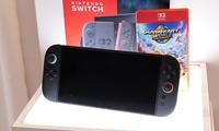Ensemble 2 consoles + Kart World, neuf, scellé, construction en PVC, connexion filaire compatible avec les Joy-Con