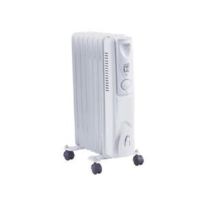 Radiatore elettrico da 2500W con 11 elementi, ideale per un riscaldamento efficiente e l'ottimizzazione degli spazi in casa. - Product Image 1