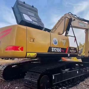รถขุดตีนตะขาบ SY215C มือสอง ได้รับการรับรองมาตรฐาน CE บุ้งกี๋ SANY รุ่นปี 2022 รถขุดขนาดเล็ก เครื่องจักรอุตสาหกรรม ก่อสร้าง น้ำหนัก 21500 กก. - Product Image 1