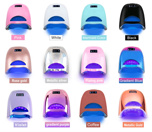 Lámpara de Secado de Esmalte de Uñas en Gel UV, Violeta, 48W, Inalámbrica, Equipo de Manicura Profesional, Secado Rápido, Herramienta de Luz Inalámbrica, Venta al Por Mayor - Product Image 6