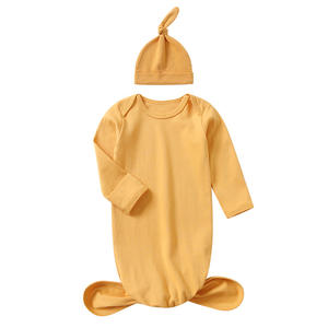 Ensemble de gigoteuse et de bonnet pour bébé nouveau-né, pyjama printemps-été, anti-coup de pied, anti-surprises, emmaillotement, plastique, sportif - Product Image 6