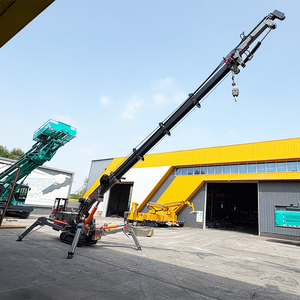 טוניטה 3 טון קומפקטי מיני טלסקופי בום שלט רחוק זוחל הידראולי זמלר - Product Image 2