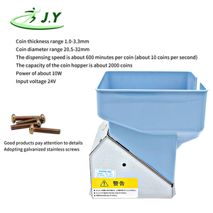 JY 110/220V Hopper à pièces grande capacité, haute vitesse, durable et résistant à l'usure pour les machines à monnayeur et les machines de jeu - Product Image 5