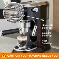 Tablette détartrante écologique à action rapide, non toxique, pour machine à café, prolonge la durée de vie de l'équipement, sans résidus agressifs, pour la maison, le café, l'hôtel